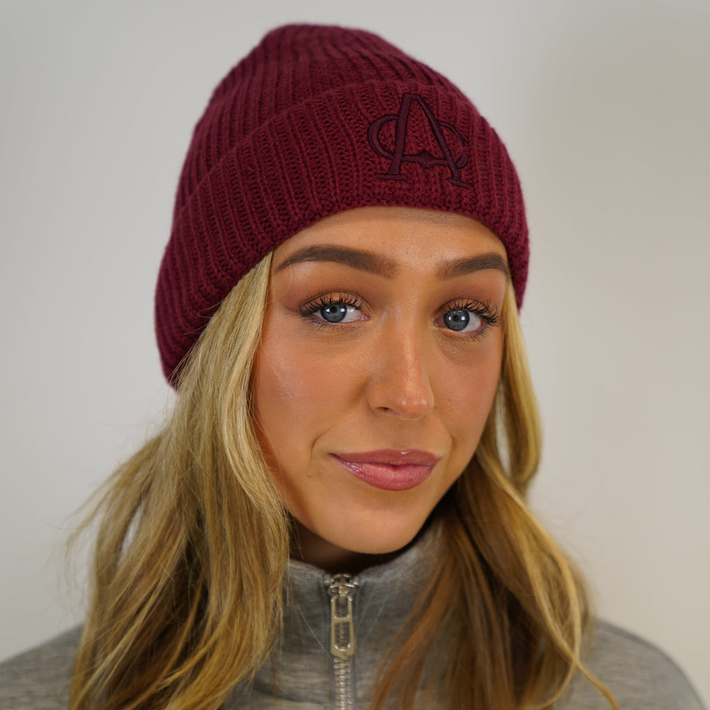 FREYA BEANIE BURGUNDY